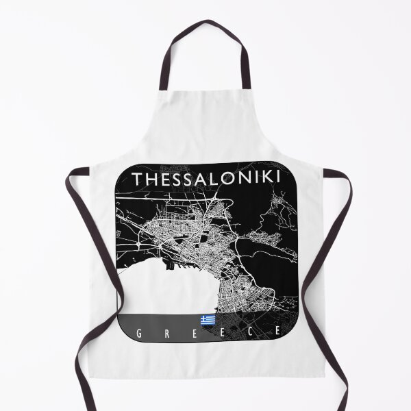 Item preview, THESSALONIKI MAP GREECE designed and sold by hatimelhag.