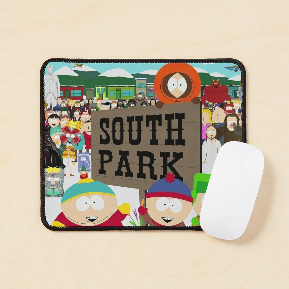 south park mouse mat