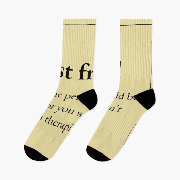 Item preview, A Best friend is the person who would be there for you when you can't afford a therapist. designed and sold by JokersFactory.