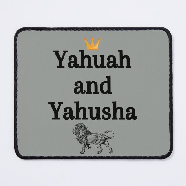 Item preview, Yahuah(The Most High)  & Yahusha (Jesus) with walking lion designed and sold by DaughterofYah.