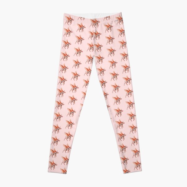 Piggy can Fly - when pigs fly Leggings