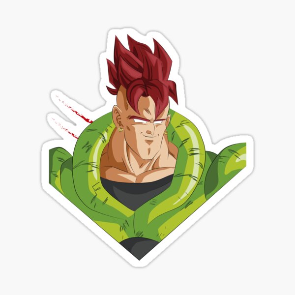 Dragon Ball Sticker – Android 16 – Acid Ink Designs