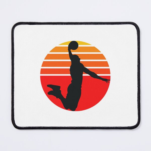 Item preview, Basketball Player Retro Sunset design designed and sold by BRtisticDesigns.