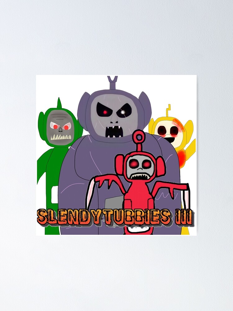 Slendytubbies 3 The Gang | Poster