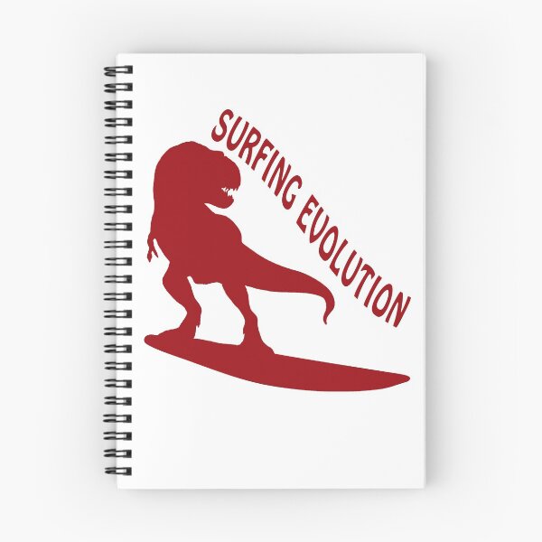 Item preview, Surfing Evolution - Dinosaurs Born To Surf designed and sold by Funkykex.