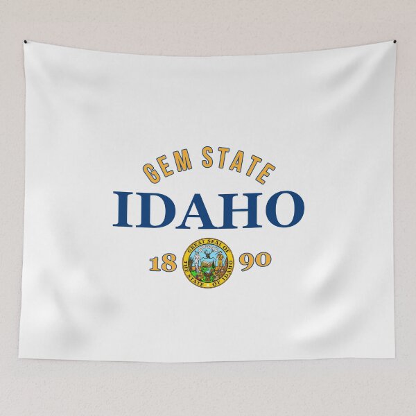 Item preview, Idaho Pride Flag Native Home Idahoer Gem State  designed and sold by The Junto Shop.