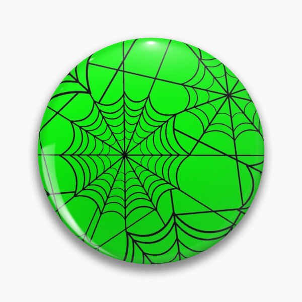 Item preview, halloween acid green spider web  designed and sold by Gossip Rag.