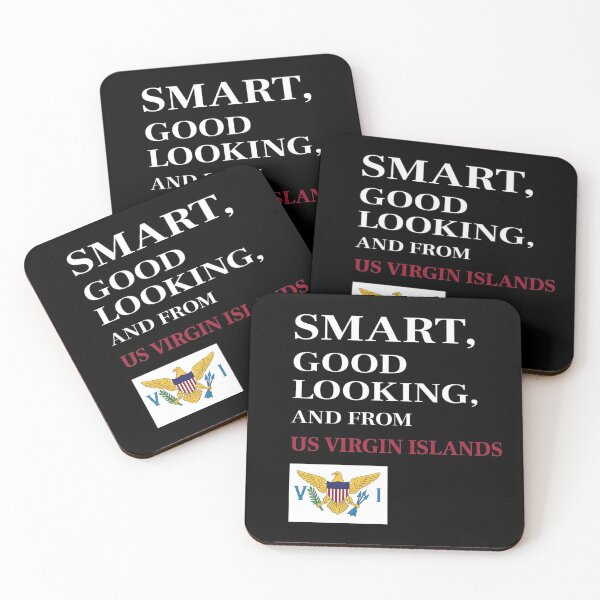 Item preview, Smart, Good Looking and from U.S. VIRGIN ISLANDS designed and sold by FiaFiaPress.