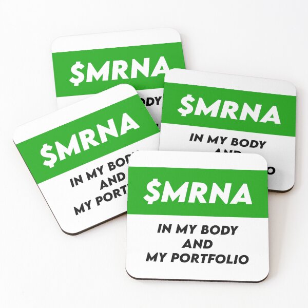 Item preview, $MRNA in my body and my portfolio designed and sold by demolke.
