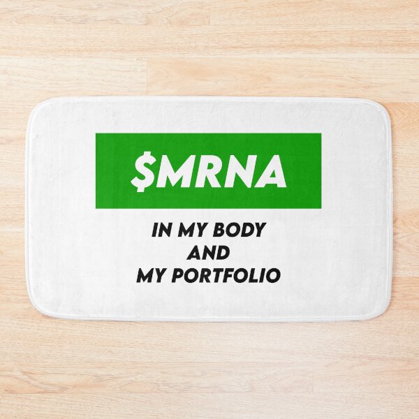 Item preview, $MRNA in my body and my portfolio designed and sold by demolke.