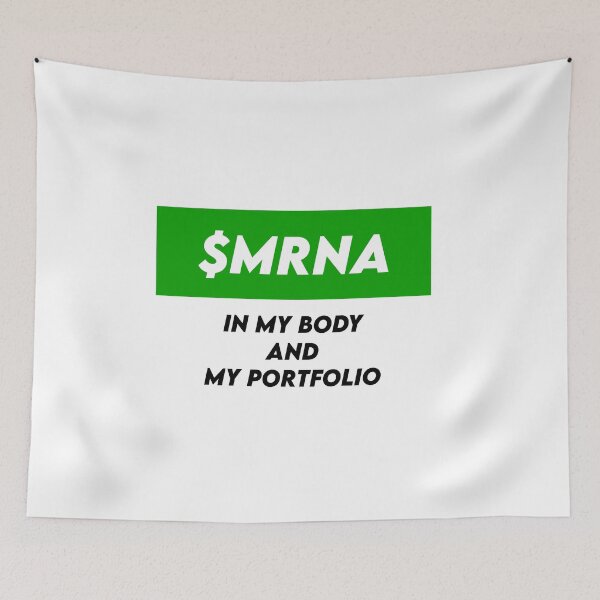 Item preview, $MRNA in my body and my portfolio designed and sold by demolke.