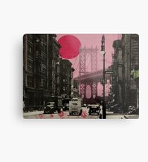 PINK HAZE Metal Print