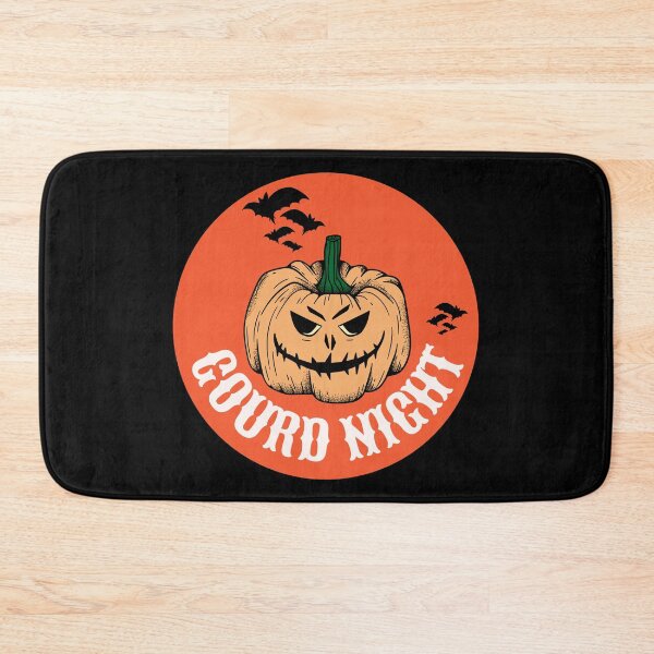 Item preview, Scary Pumpkin wishing you Gourd Night - Happy Halloween designed and sold by IrinchiDE.