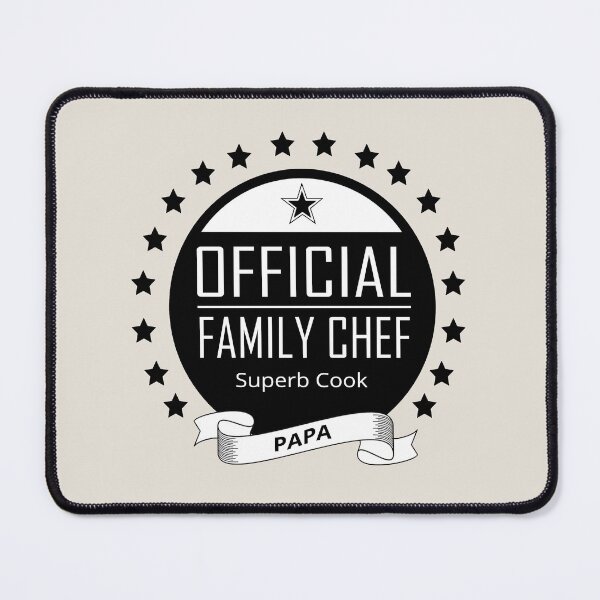Item preview, Official Family Chef Papa designed and sold by Mompreneur and Daughter.