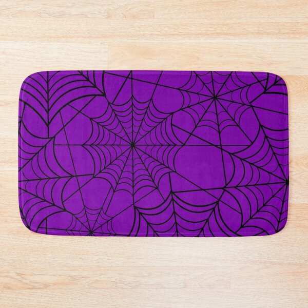 Item preview, halloween purple spider web  designed and sold by Gossip Rag.