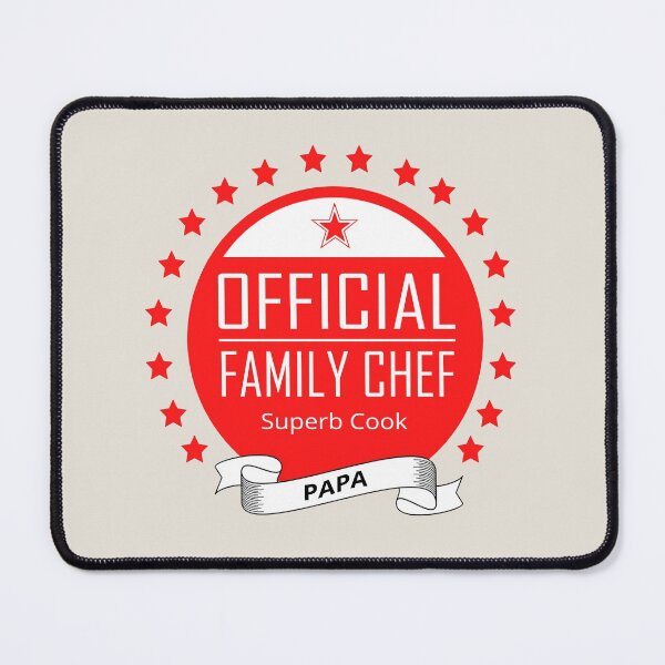 Item preview, Official Family Chef Papa 2 designed and sold by Mompreneur and Daughter.