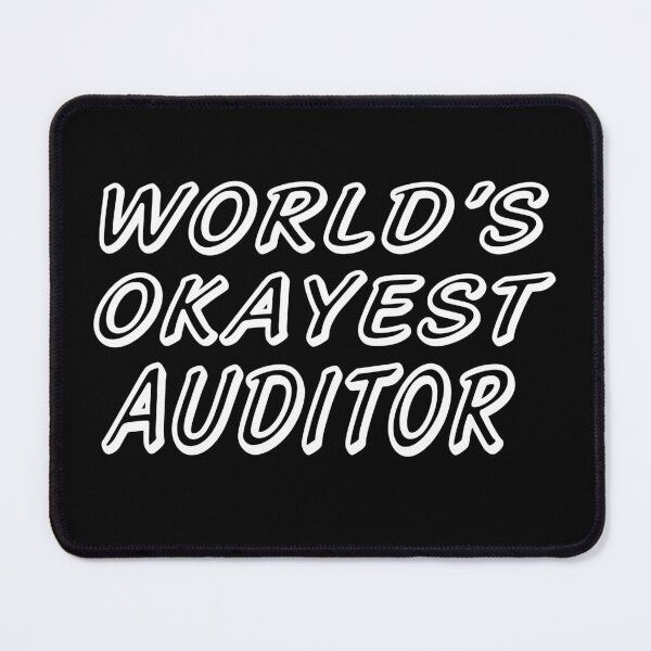 Item preview, WORLD'S OKAYEST AUDITOR designed and sold by T-shirtgallery.