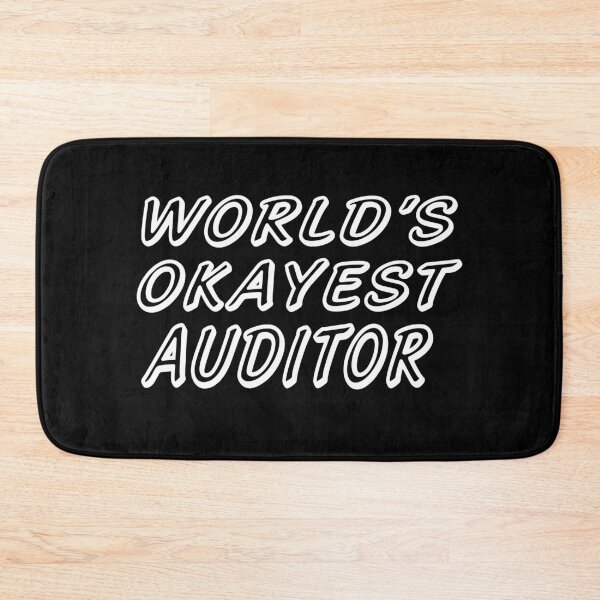 Item preview, WORLD'S OKAYEST AUDITOR designed and sold by T-shirtgallery.