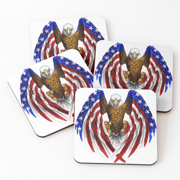 Item preview, Bald Eagle flag, American patriotism  designed and sold by PainKiller94.