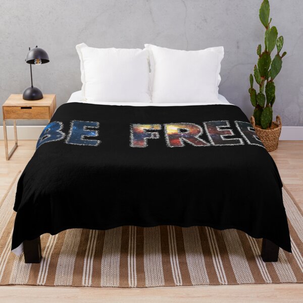 Item preview, Be Free Motivational Text Nebula designed and sold by voidcrow.