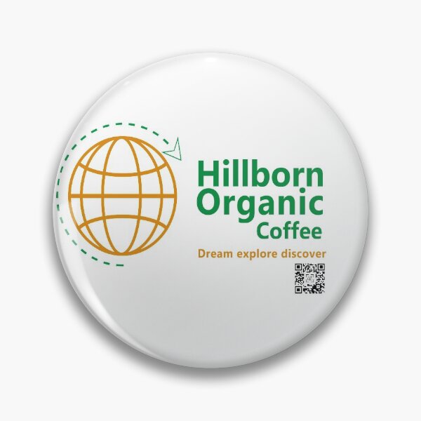 Item preview, Hillborn Organic Coffee Design V5 - QR Code Added designed and sold by NexusArts.