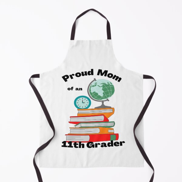 Item preview, proud mom of an 11th grader, books and globe graphic designed and sold by Jessi-Sketches.