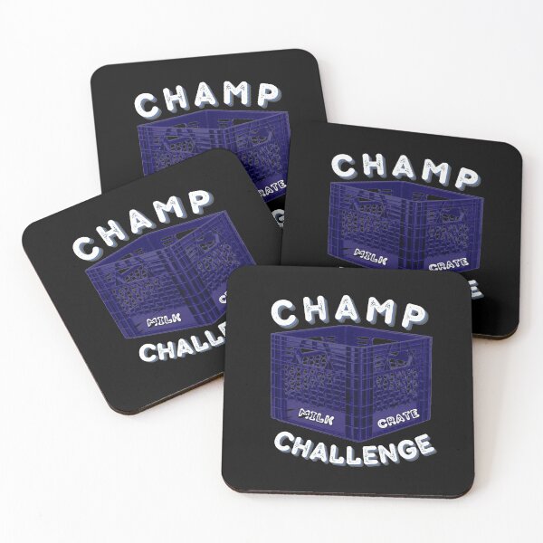 Item preview, Champ Milk Crate Challenge, Milk Case, Funny Trend, You Fall You Fail designed and sold by Sun Sand & Sea Art.