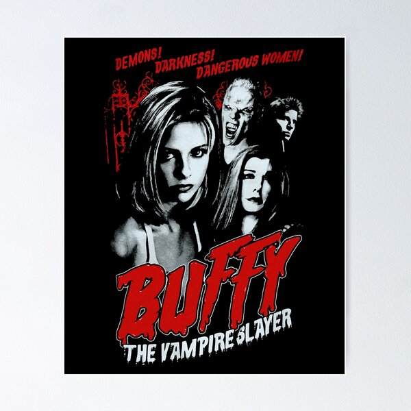 Aperçu de l'œuvre culte de Buffy contre les vampires créée et vendue par BlueWaveBG.