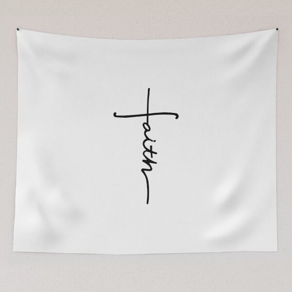Item preview, Faith Pray Hope Art Traveling Art Soft Happy Life Apparel Essential Motivation Inspiration Joy Mood designed and sold by DesignByHeartUK.