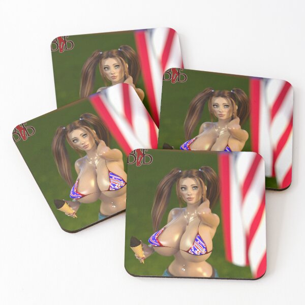 Item preview, Patriot in Pigtails designed and sold by TheMintyTicket.