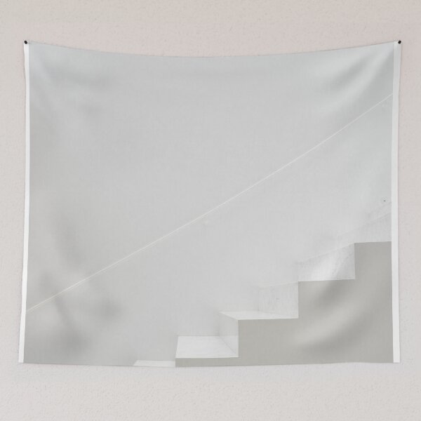Item preview, Minimal White Staircase | Architecture Photography designed and sold by julidescole.
