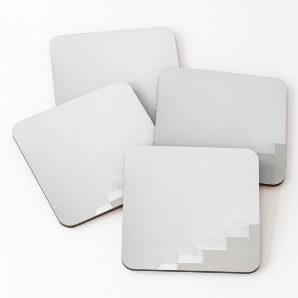 Item preview, Minimal White Staircase | Architecture Photography designed and sold by julidescole.