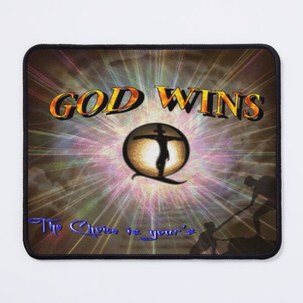 Item preview, God Wins The Choice Is Yours Geometry Pattern Abstract  designed and sold by starcraft542.