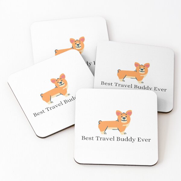 Item preview, Best Travel Buddy Ever designed and sold by Lucy-Goosey-.