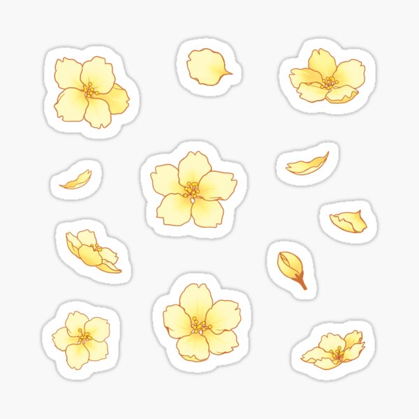 Bloom Stickers Aesthetic Lifestyle – Octante
