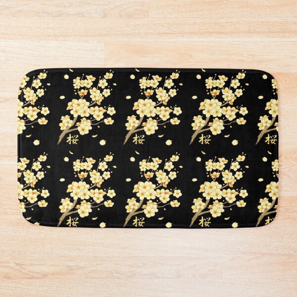 Item preview, Falling Yellow Sakura Cherry Blossom designed and sold by arterialmotive.
