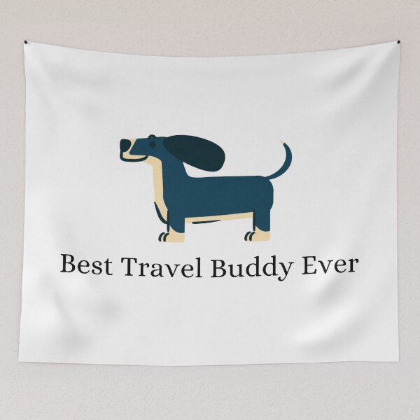 Item preview, Best Travel Buddy Ever designed and sold by Lucy-Goosey-.