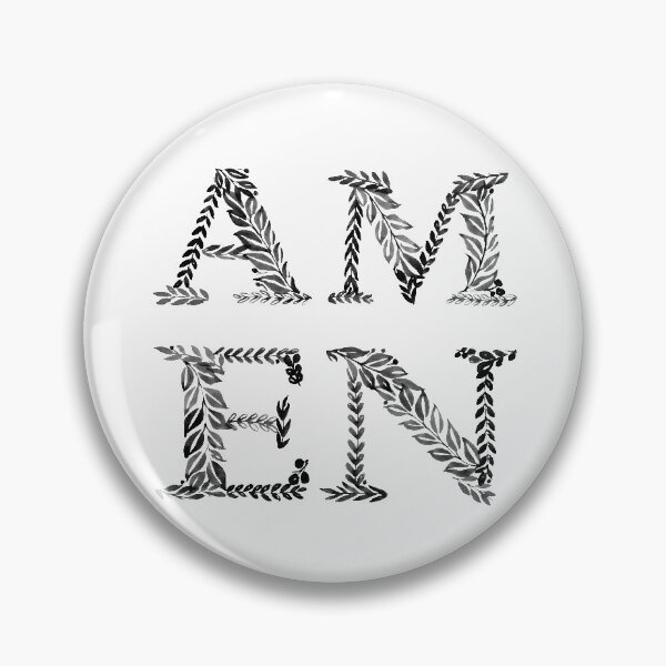 Item preview, Amen black designed and sold by Rachel Dash-Williams Creative.