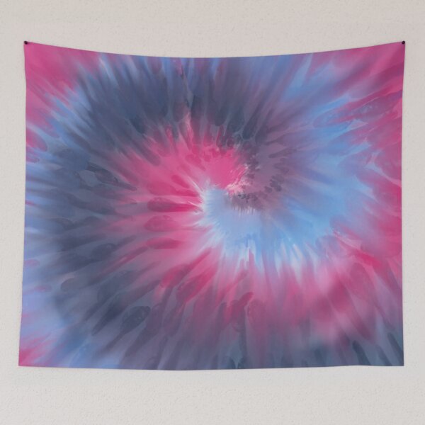 Item preview, Pink and Blue Spiral designed and sold by PlumKind.