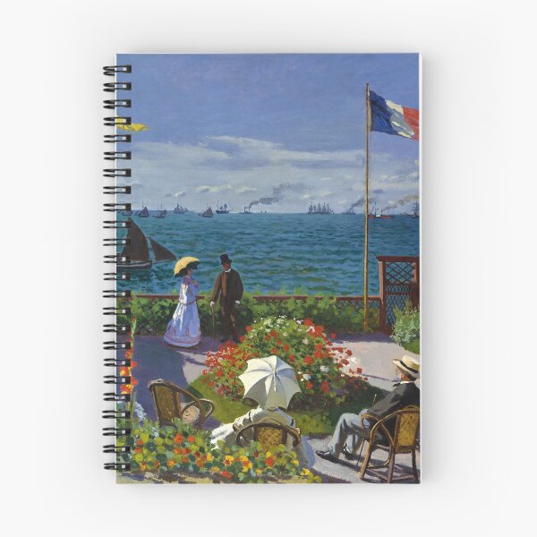 Artikelvorschau, Garten in Sainte-Adresse von Claude Monet (1867) entworfen und verkauft von allhistory.