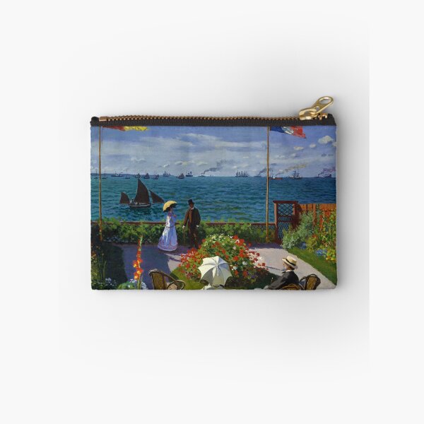 Artikelvorschau, Garten in Sainte-Adresse von Claude Monet (1867) entworfen und verkauft von allhistory.