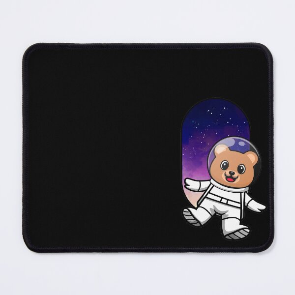 Item preview, Astronaut tiddy bear in the space designed and sold by redblackline.
