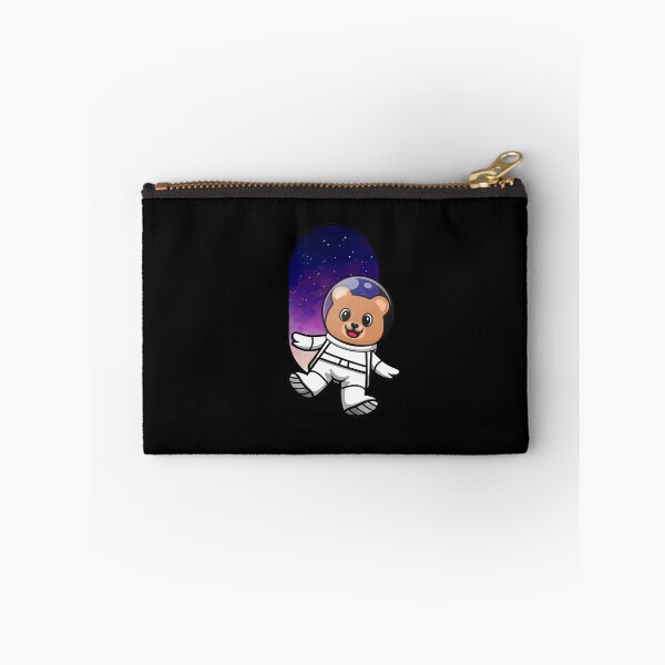 Item preview, Astronaut tiddy bear in the space designed and sold by redblackline.