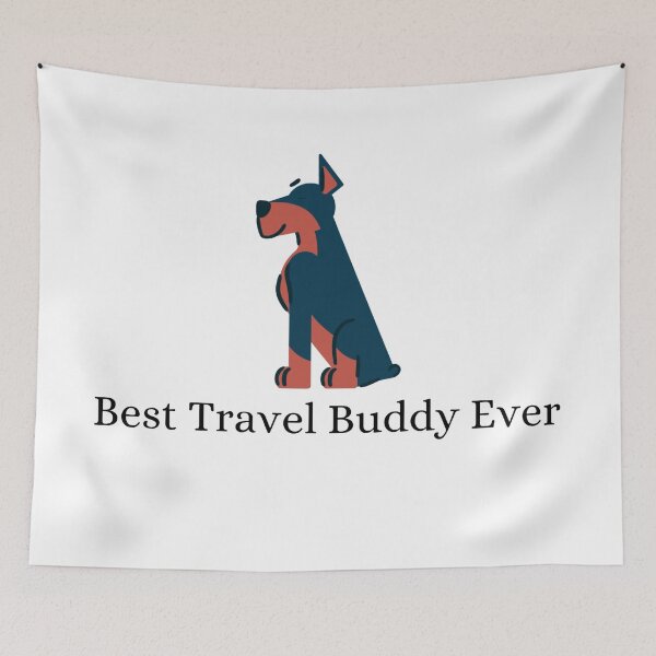 Item preview, Best Travel Buddy Ever designed and sold by Lucy-Goosey-.