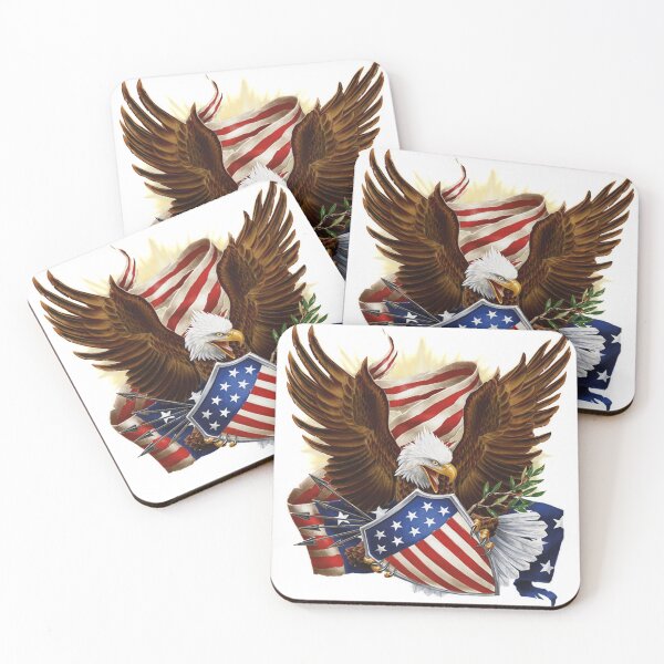 Item preview, Shielded American bald Eagle  designed and sold by PainKiller94.