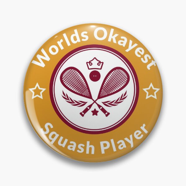 Item preview,   World's Okayest Squash Player designed and sold by Peggy Lindstrom.
