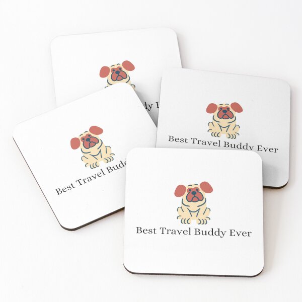 Item preview, Best Travel Buddy Ever designed and sold by Lucy-Goosey-.