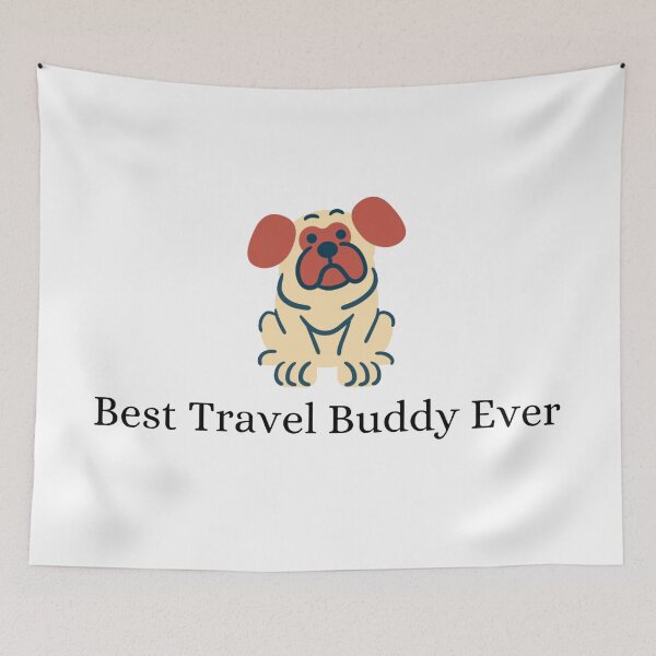 Item preview, Best Travel Buddy Ever designed and sold by Lucy-Goosey-.