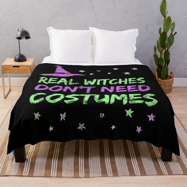 Item preview, Funny Witch Design - Real Witches Don't Need Costumes designed and sold by appareltolove.