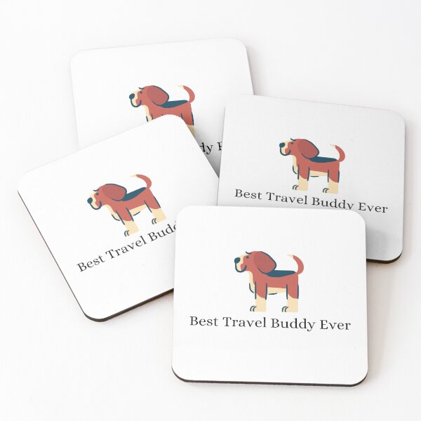 Item preview, Best Travel Buddy Ever designed and sold by Lucy-Goosey-.